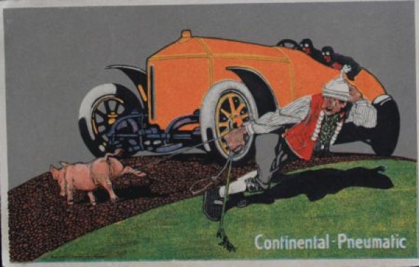 Continental Pneumatic 1918 original Factorypostcard (9460)